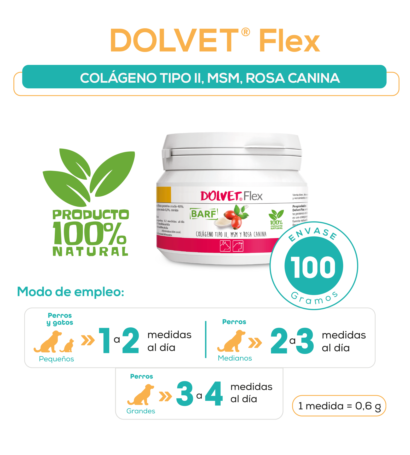 Dolvet Flex Frasco 100 g