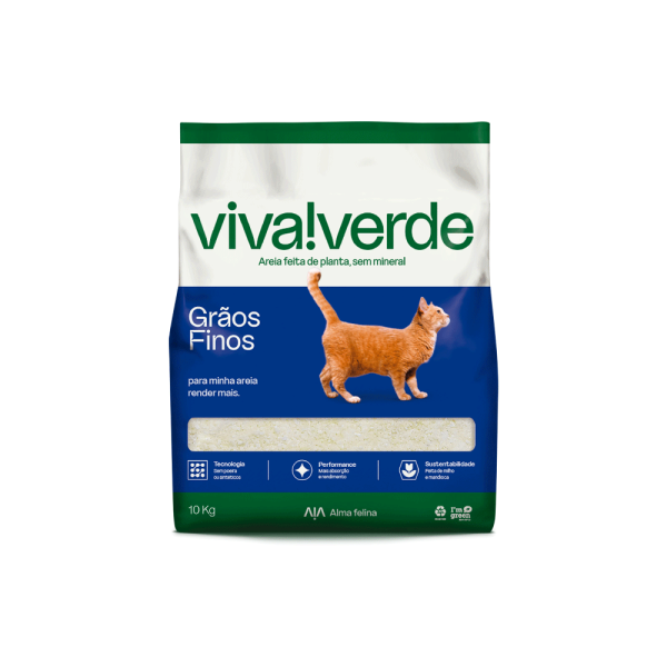 Arena Viva Verde Granos Finos 4 Kg y 10 Kg