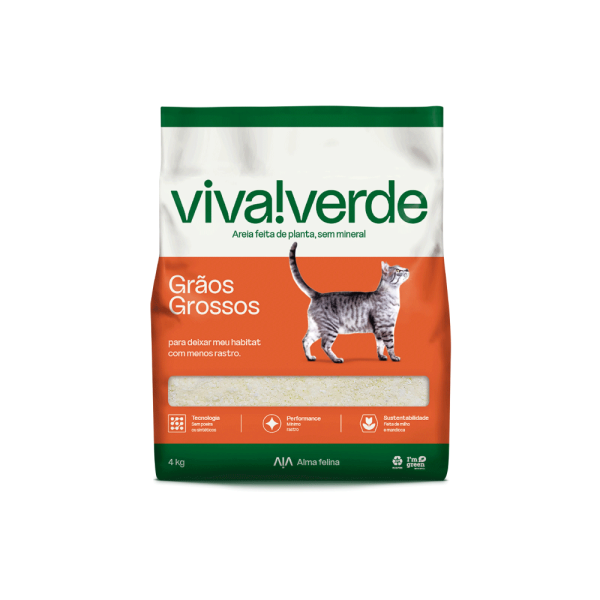 Arena Viva Verde Granos Gruesos 4 Kg y 10 Kg
