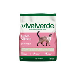 Arena Viva Verde Granos Mixtos 4 Kg y 10 Kg