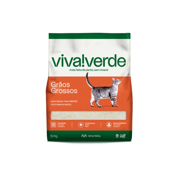 Arena Viva Verde Granos Gruesos 4 Kg y 10 Kg