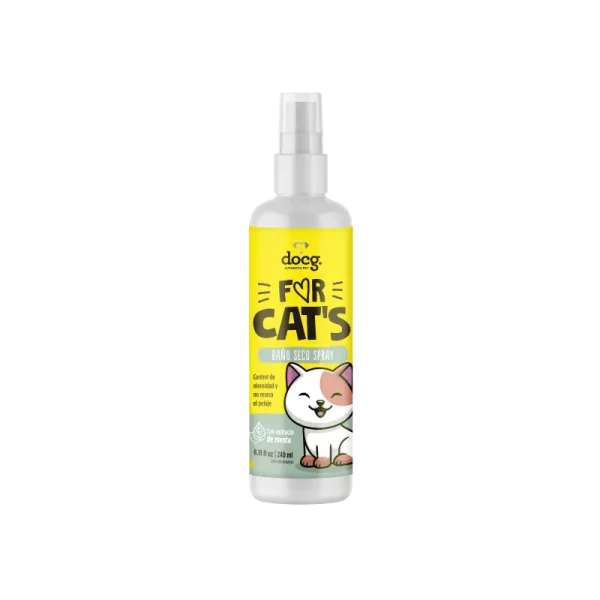 Baño Seco Para Gatos en Spray - For Cats