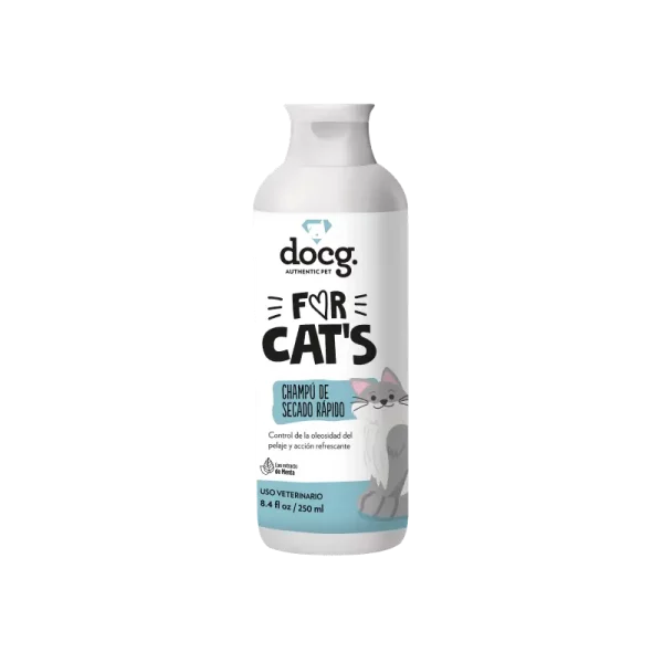 Shampoo de Secado Rápido Para Gatos - For Cats