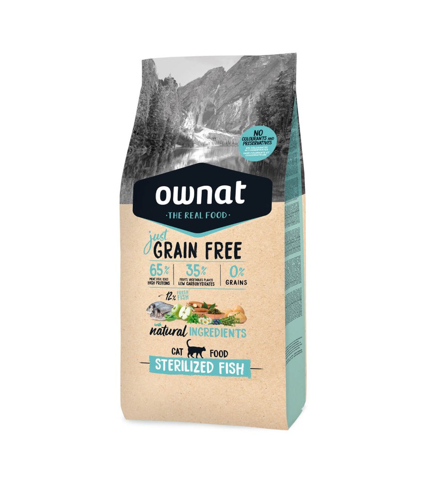 Ownat Just Grain Free Sterilized Fish